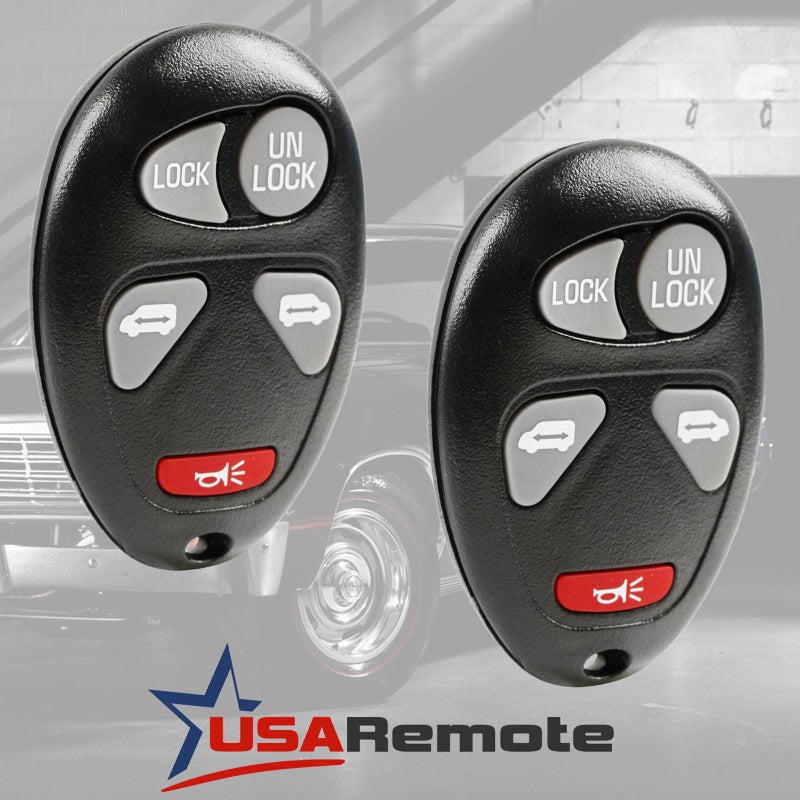 USARemote Key Fob Keyless Entry Remote fits Chevy Venture/Oldsmobile Silhouette/Pontiac Montana 2001 2002 2003 2004 2005 (L2C0007T), Set of 2 - Image 2